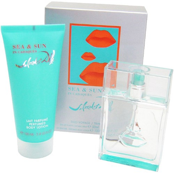 Salvador Dalí Sea & Sun Eau de Toilette 50 ml + Körperlotion 100 ml, Geschenkset