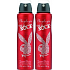 Playboy Play It Rock Deodorant Spray für Frauen 2 x 150 ml, Kosmetikset