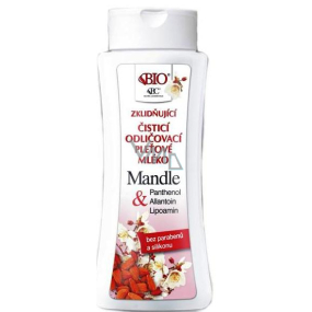 Bione Cosmetics Mandeln beruhigende reinigende Make-up-Entferner-Lotion für alle Hauttypen 255 ml