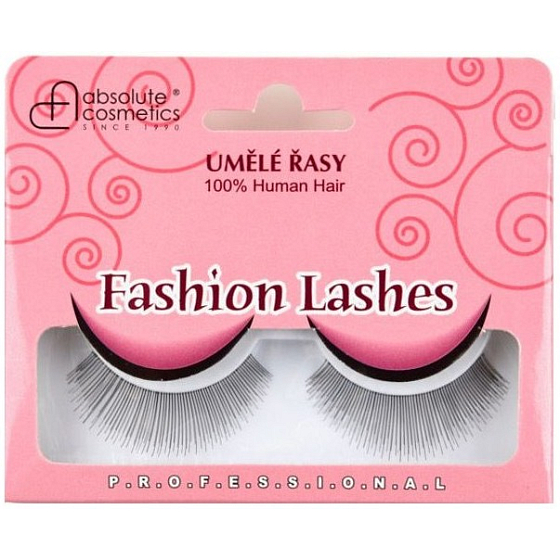 Absolute Cosmetics Fashion Lashes Falsche Wimpern schwarz 012 1 Paar