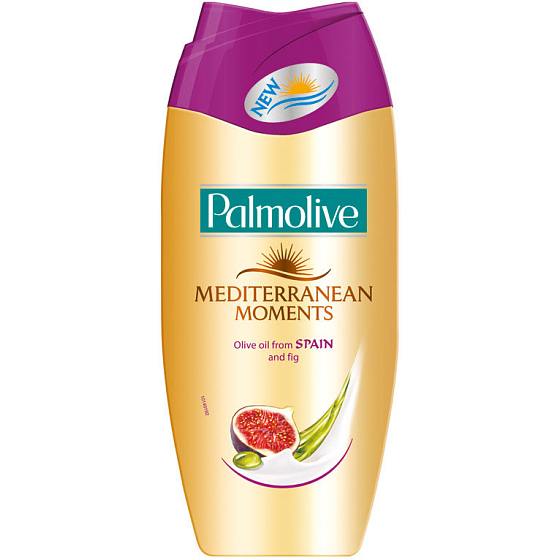 Palmolive Mediterranean Moments Olivenöl aus Spanien und Feigen Duschgel 250 ml
