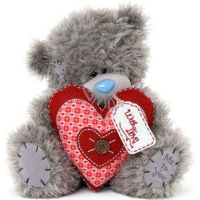 Ich zu dir Teddybär mit Herz Mit Liebe 45 cm
