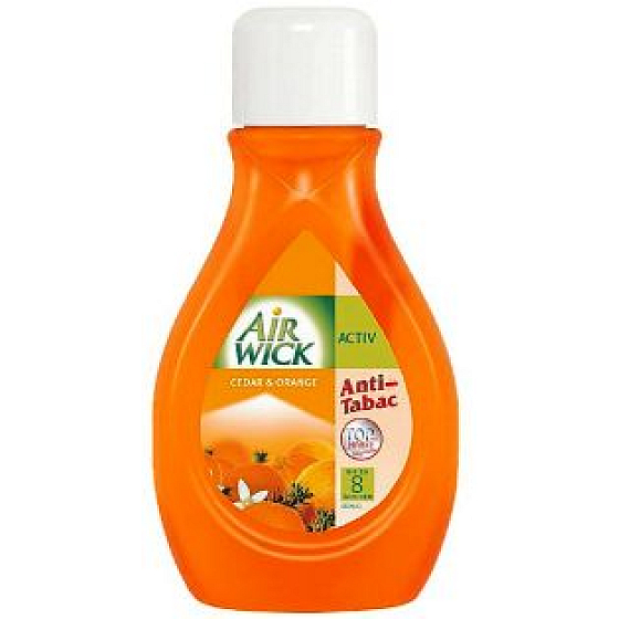 Air Wick Airfresh Cedar & Orange 2in1 mit flüssigem Dochtlufterfrischer 375 ml