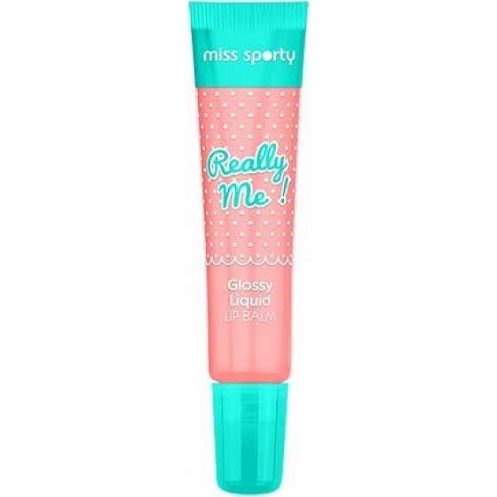 Miss Sports Really Me! Glänzender flüssiger Lippenbalsam 004 Really Coral 10,5 ml