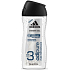 Adidas Adipure Duschgel ohne Seifenbestandteile und Farbstoffe für Männer 250 ml