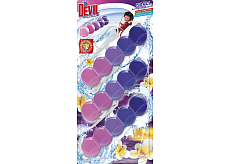 Dr. Devil WC Bicolor 5ball sunset blossom hängender WC Block, 3× 35 g