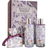 Bohemia Gifts Botanica Lavendel Duschgel 200 ml + Haarshampoo 200 ml + Toilettenseife 100 g, Buch Kosmetikset