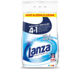 Lanza Fresh & Clean Weiß Waschpulver für weiße Wäsche 90 Waschladungen 6,3 kg