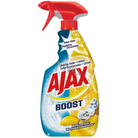 Ajax Boost Backpulver & Zitrone Universalreiniger entfettet, reinigt, schützt empfindliche Oberflächen Spray 500 ml