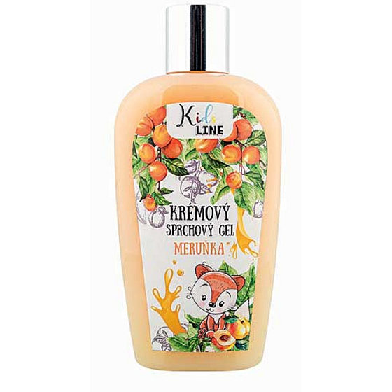 Bohemia Gifts Aprikosenduschgel für Kinder ab 3 Jahren 250 ml