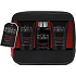 Baylis & Harding Men Körperreinigungsgel aus schwarzem Pfeffer und Ginseng 100 ml + Gesichtsreinigungsgel 100 ml + After Shave Balm 100 ml + Waschbarer Kosmetikbeutel, Kosmetikset
