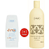 Ziaja Sun SPF 50+ Antioxidanscreme mit Vitamin C 50 ml + Arganöl cremige Duschseife 500 ml, Duopack
