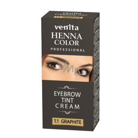 Venita Henna Professionelle Creme Augenbrauenfarbe Graphit 15 ml