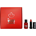 Dsquared2 Red Wood Eau de Toilette für Frauen 5 ml + Lippenstift 1,2 g, Geschenkset