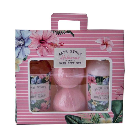 Salsa Collection Weiße Rose und Moschus Duschgel 140 ml + Körperlotion 110 ml + Badesalz 2 x 60 g, 3er Geschenkset