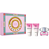 Versace Bright Crystal Eau de Toilette für Frauen 50 ml + Körperlotion 50 ml + Duschgel 50 ml, Geschenkset