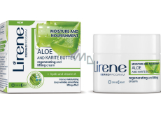 Lirene H & V Aloe Vera und Sheabutter Tag / Nacht Regenerierende Lifting-Creme für alle Hauttypen 50 ml