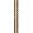 Zöwie Geschenkpapier 70 x 150 cm Weihnachten Nordic Light Gold mit weißen Schneeflocken und Sternen