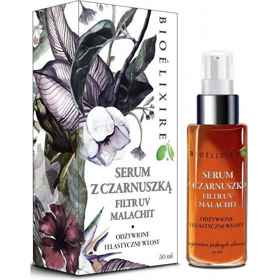 Bioelixire Černucha Stellt Haarserum für schwaches, geschädigtes, fallendes Haar 50 ml ein