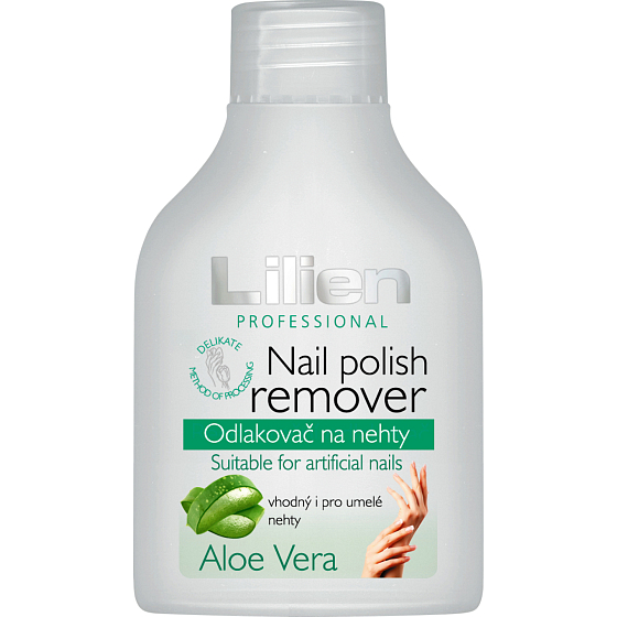 Lilien Professional ProVital aloe vera regenerierender Nagellackentferner, 110 ml