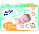 Linteo Baby Premium Mini Kinderwindeln 3 bis 6 kg, 34 Stk