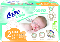 Linteo Baby Premium Mini Kinderwindeln 3 bis 6 kg, 34 Stk