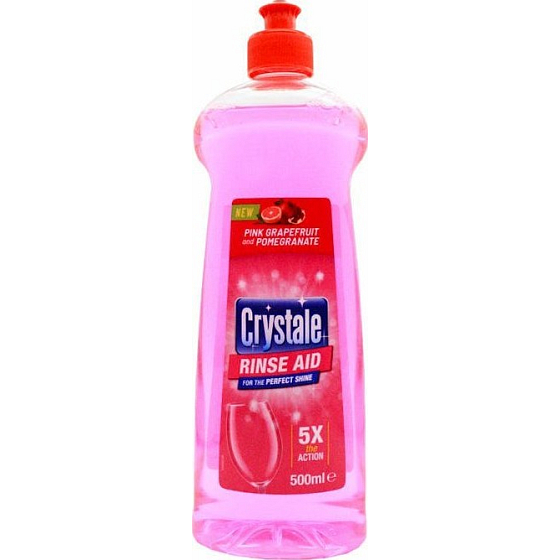 Crystale Klarspüler Pink Grapefruit & Granatapfel Geschirrspülmittel 500 ml