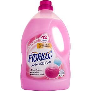 Fiorillo Lana Waschgel für Wolle und Seide, 42 Wäschen, 2,5 l
