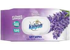 Kalyon Lavendel - Lavendel-Feuchttücher 120 Stück