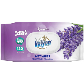 Kalyon Lavendel - Lavendel-Feuchttücher 120 Stück