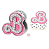 Charme Sterling Silber 925 Barbie, Perle auf Armband Film