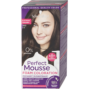 Palette Mousse Color schwarzbraun 3-0, 35 ml