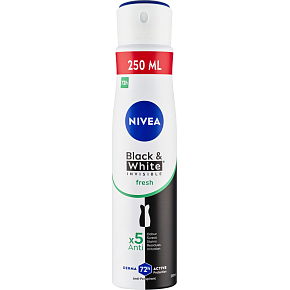 Nivea Black & White Invisible Fresh Antitranspirant Spray, 250 ml