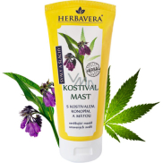 Herbavera Nachtkerzenbalsam mit Hanf und Minze, 200 ml