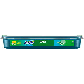 Swiffer Sweeper Citrus Nachfüllfeuchttücher für den Boden, 10 Stück Swiffer Sweeper Citrus Nachfüllfeuchttücher für den Boden, 10 Stück
