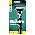 Gillette Mach3 Uhrwerk + Ersatzkopf 3 Stück, für Herren