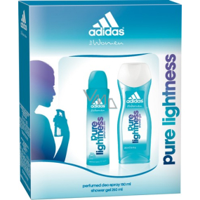 Adidas Pure Lightness Deodorant Spray 150 ml + Duschgel 250 ml, Kosmetikset