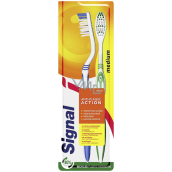 Signal Anti-Plaque mittlere Zahnbürste 2 Stück, Duopack