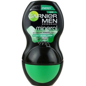 Garnier Men Mineral Energy Roll-On Ball Deodorant für Männer 50 ml