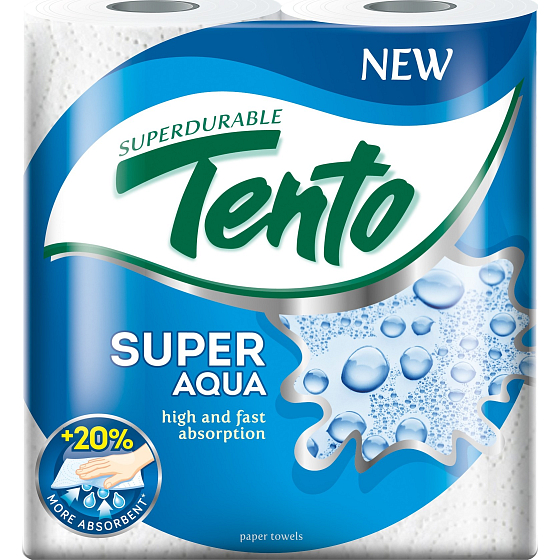 Diese Super Aqua Papiertücher 2 lagig 2 Stück