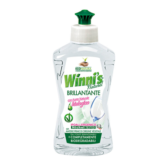 Winnis Eko Brillantante Geschirrspülerpolitur mit Essig 250 ml
