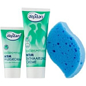 Depilan Ladies + Men Enthaarungsset Intim-Enthaarungscreme 75 ml + Behandlungscreme nach Enthaarung 30 ml