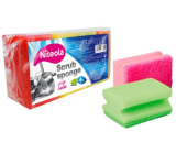 Niteola Grip Scrub Sponge Ultra geformter Geschirrschwamm 9 x 7 x 4,5 cm 4 Stück