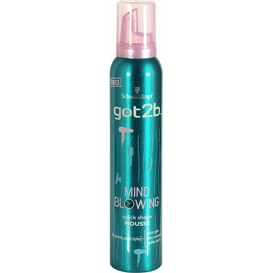 Got2b Mind Blowing Quick Shape Mousse Schaum Haarspülung 200 ml