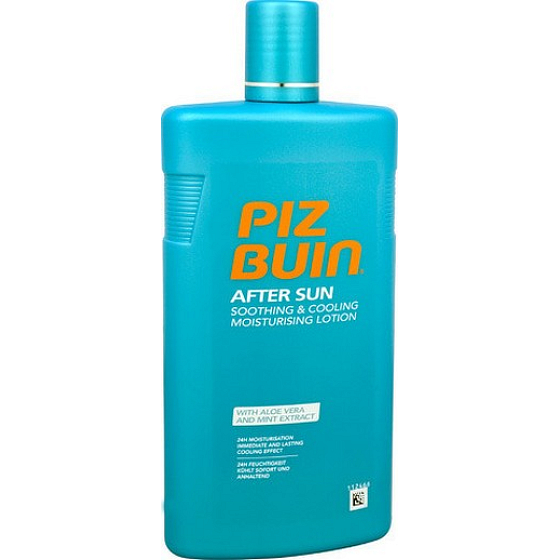 Piz Buin Beruhigende kühle, feuchtigkeitsspendende Milch nach dem Sonnenbad 400 ml