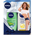 Nivea Lemongrass & Oil Duschgel 250 ml + Q10 Plus Straffende straffende Körperlotion für normale Haut 250 ml, für Frauen Kosmetikset