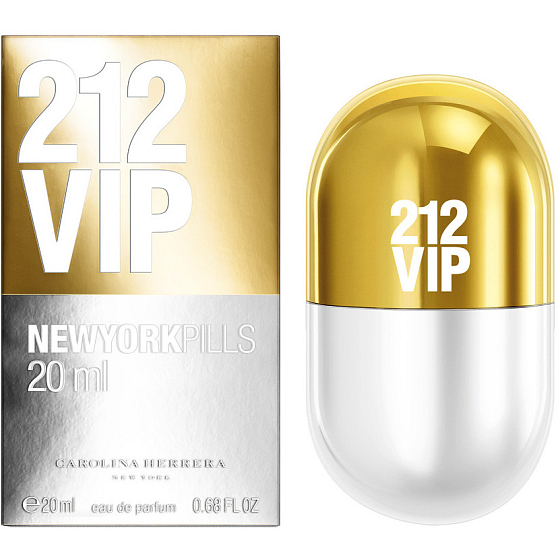 Carolina Herrera 212 VIP Frauen New York Pillen Eau de Parfum 20 ml