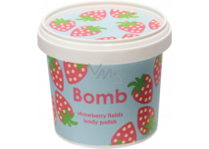 Bomb Cosmetics Strawberry Field - Erdbeerfelder Natürliches Duschpeeling 365 ml