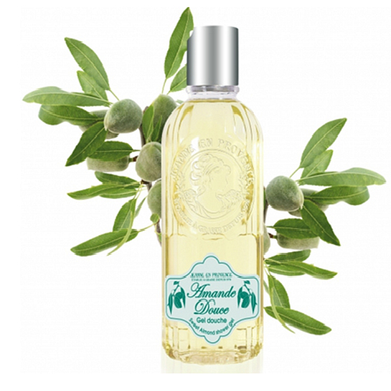 Jeanne en Provence Amande Douce Duschgel für süße Mandeln für Frauen 250 ml