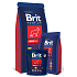 Brit Premium Adult L für erwachsene Hunde großer Rassen 25 - 45 kg - 15 kg Komplettes Premiumfutter